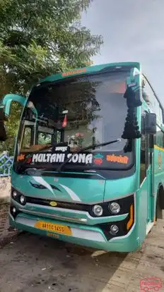 Multani Sona Travels Bus-Front Image