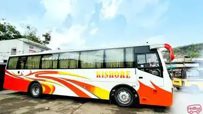 Kishor Bus Service Bus-Side Image