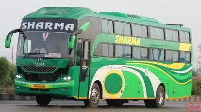 Sharma Travels Nanded Bus-Front Image