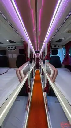 Sharma Travels Nanded Bus-Seats layout Image