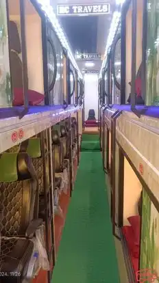 RC Travels Bus-Seats layout Image