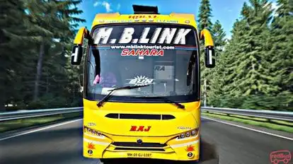 MB Link Travels Bus-Front Image