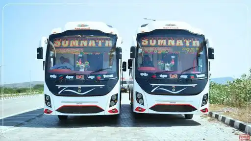 Somnath Travels Bus-Front Image