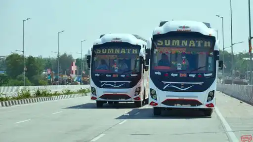 Somnath Travels Bus-Front Image
