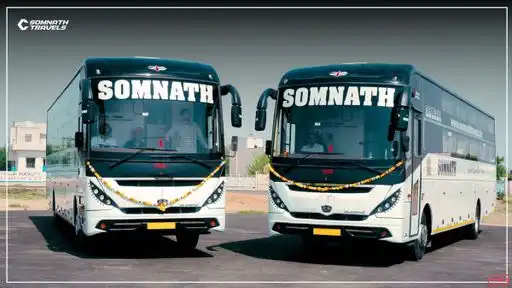 Somnath Travels Bus-Front Image