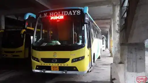 A N Holidays Bus-Front Image