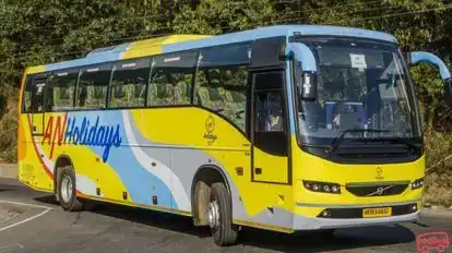 A N Holidays Bus-Front Image