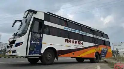 Aakash Travels Bus-Side Image