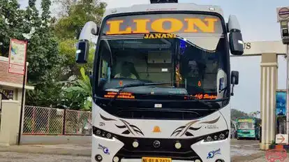 LION Travels Bus-Front Image