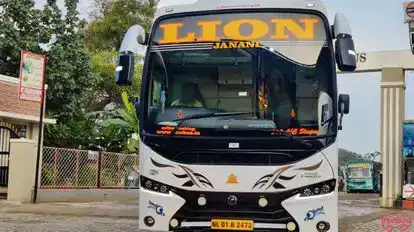 LION Travels Bus-Front Image