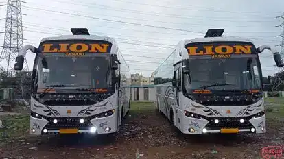 LION Travels Bus-Front Image