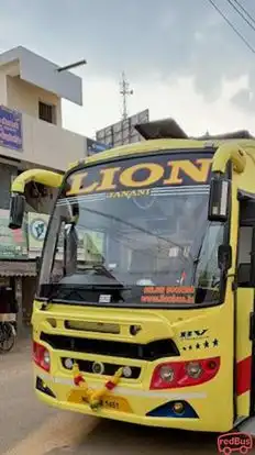 LION Travels Bus-Front Image