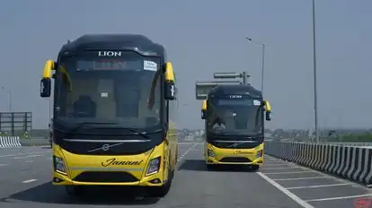 LION Travels Bus-Front Image