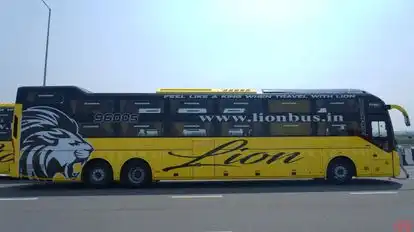 LION Travels Bus-Side Image