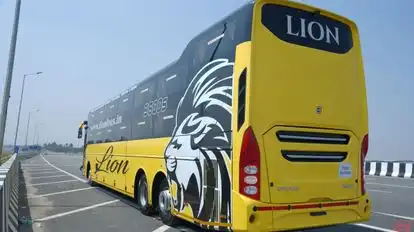 LION Travels Bus-Side Image