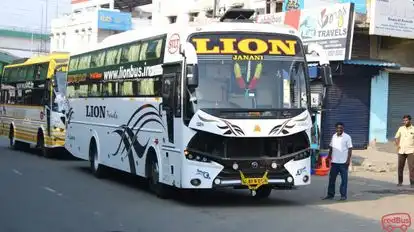 LION Travels Bus-Front Image