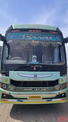 New Krishna Travels Bus-Front Image