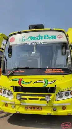 Nimmadhi Travels Bus-Front Image