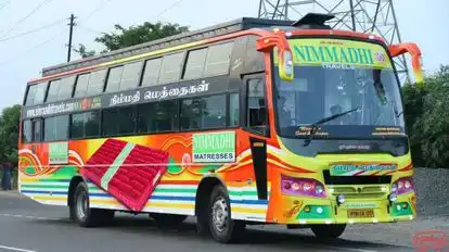 Nimmadhi Travels Bus-Side Image