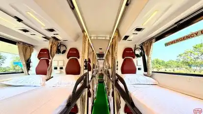 Poulami Paribahan Bus-Seats layout Image