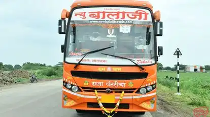 New Balaji Tours and Travels Bus-Front Image