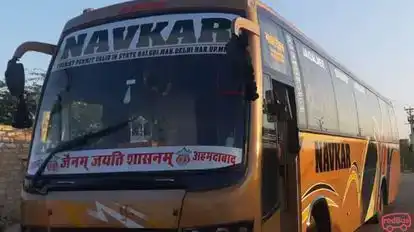 Navkar Travels Bus-Front Image