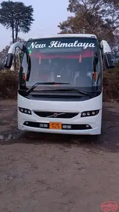 New Himalaya Travels Bus-Front Image