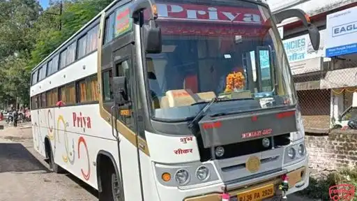 Priya Travels Bus-Front Image