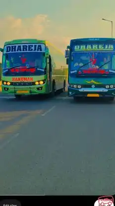 Dhareja Travels Bus-Front Image