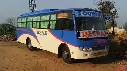 Deepak Travels Bus-Front Image