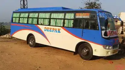 Deepak Travels Bus-Side Image