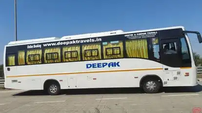Deepak Travels Bus-Side Image