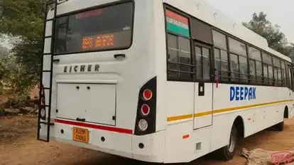 Deepak Travels Bus-Side Image