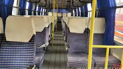 Deepak Travels Bus-Seats layout Image