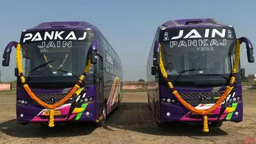 Pankaj & Jain Travels Bus-Front Image