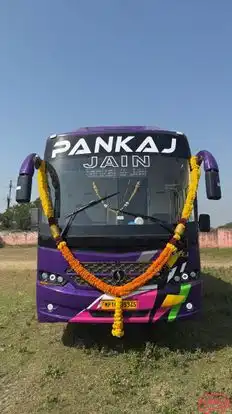 Pankaj & Jain Travels Bus-Front Image