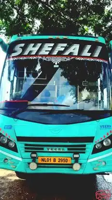 Shefali Travels Bus-Front Image