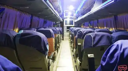 Shefali Travels Bus-Seats layout Image