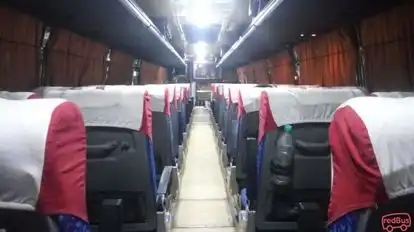 Shefali Travels Bus-Seats layout Image