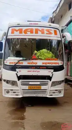 Mansi Travels Khargone Bus-Front Image