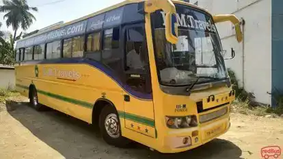 K.M Travels Bus-Front Image