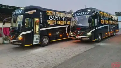 Sindh Travels Bus-Front Image