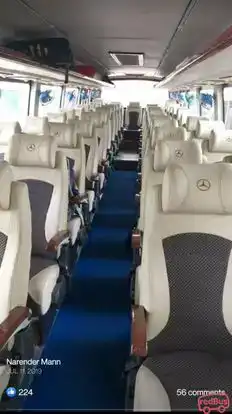Hans India Tour Bus-Seats Image