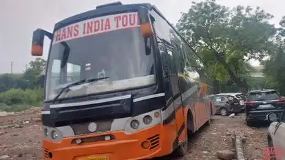 Hans India Tour Bus-Front Image