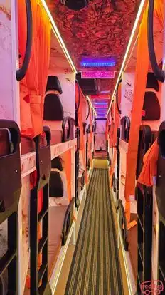 Gupta Travels Galaxy Bus-Seats layout Image