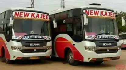 New Kajee Travels Bus-Front Image