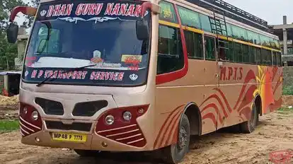 Betul Travels Bus-Front Image