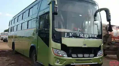 Rajdhani Travels Bus-Front Image