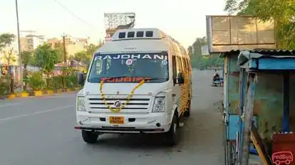 Rajdhani Travels Bus-Front Image