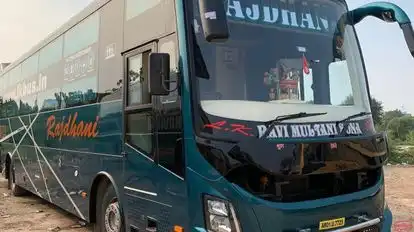 Rajdhani Travels Bus-Front Image